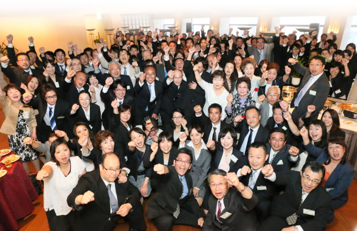 参加者全員で集合写真