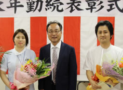 石巻港湾病院訪問の様子