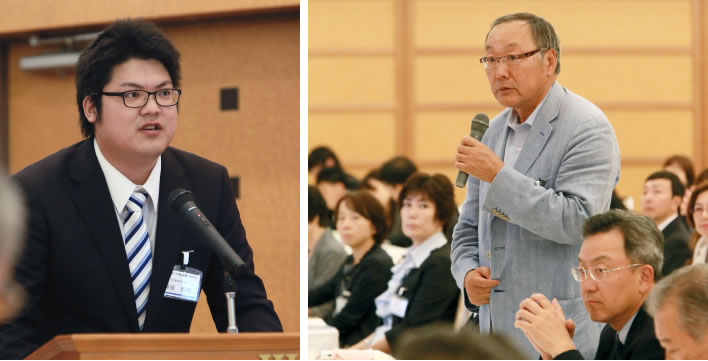 発表の様子