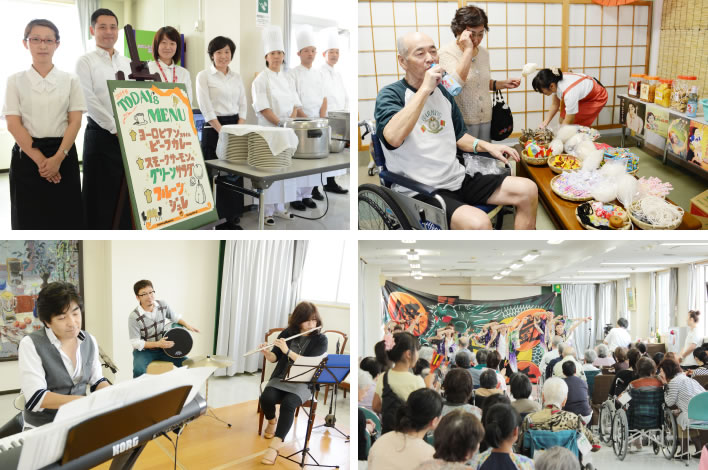 敬老会の様子