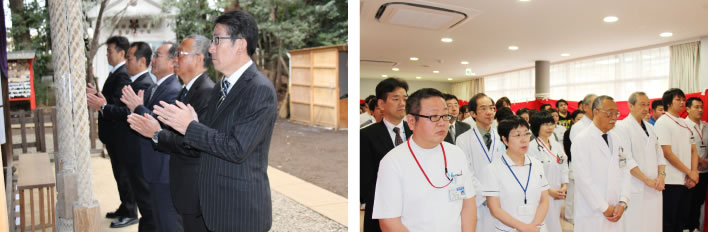年頭所感の様子