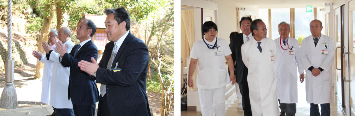 訪問の様子