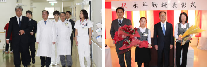 表彰式の様子