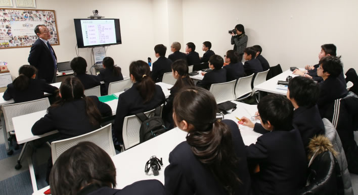 石川島記念病院見学の様子