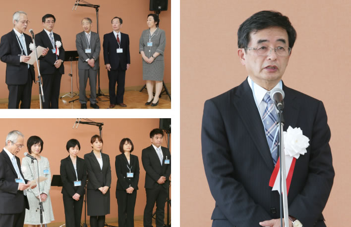 記念パーティの様子