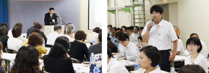 チーム医療症例検討会の様子