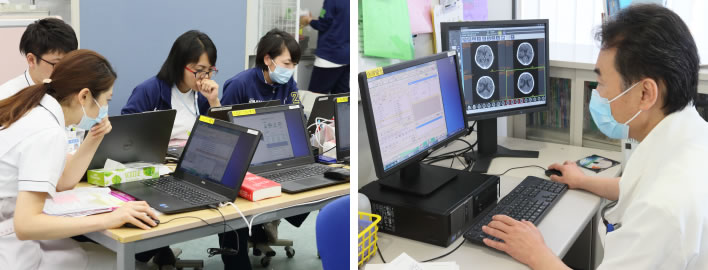 電子カルテ運用の様子