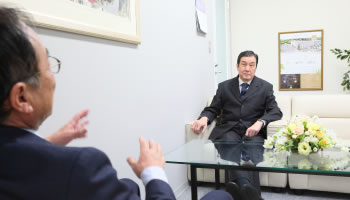 竹川理事長と松本先生