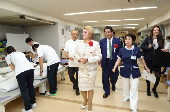 ご見学の様子
