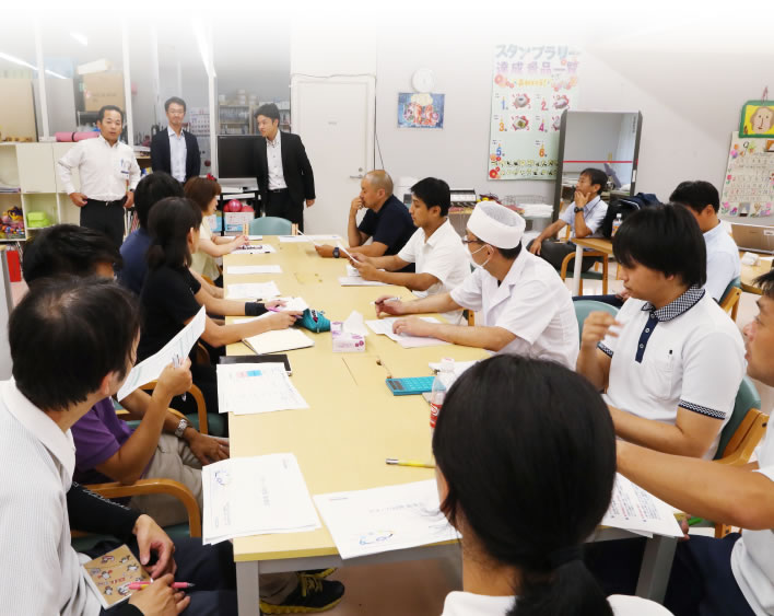 介護施設へのアメーバ経営の導入