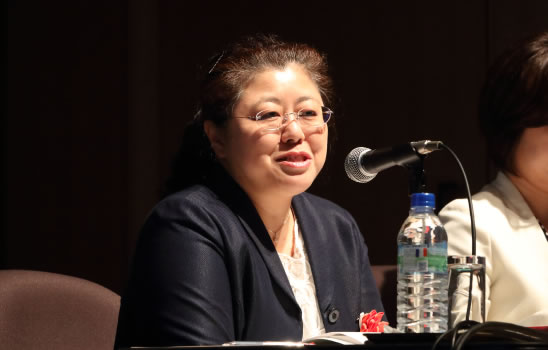 看護部門の座長を努めていただいた叶谷先生