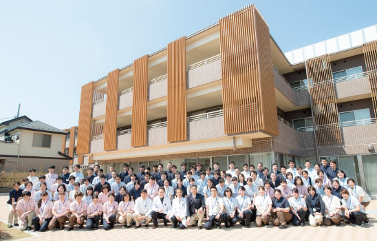 4月3日　ねりま健育会病院・ライフサポートねりま　入社式
