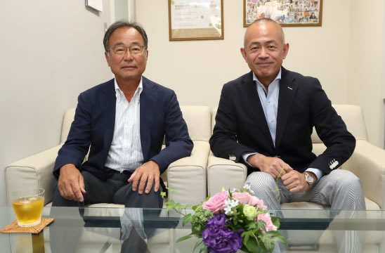 竹川理事長 株式会社ケアレビュー 代表取締役 加藤良平さん