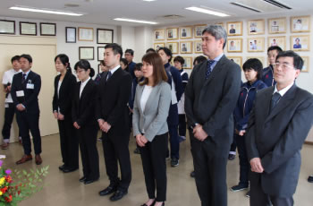 永年勤続表彰式