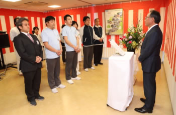 永年勤続表彰式