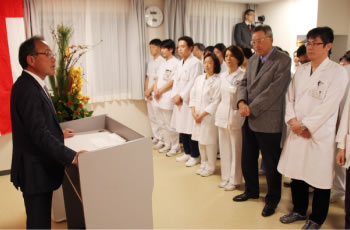 永年勤続表彰式