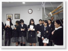 バッカーズ寺子屋 見学の様子