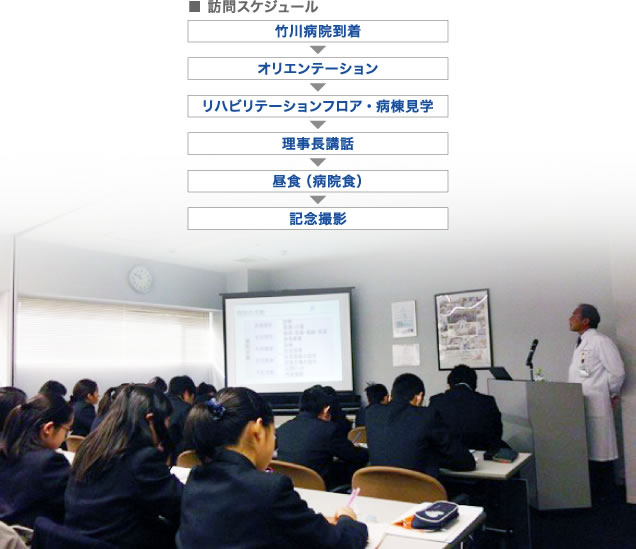 バッカーズ寺子屋　お話される竹川理事長