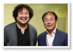 イメージ_葉加瀬太郎さんと竹川理事長