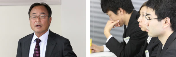 学卒社会人フォローアップ研修の様子