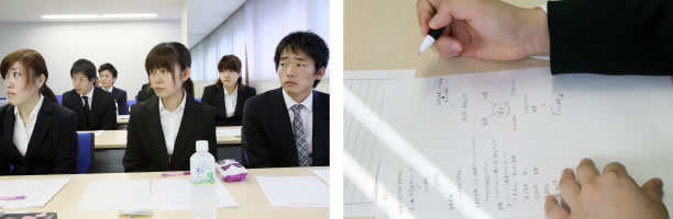 学卒社会人フォローアップ研修の様子