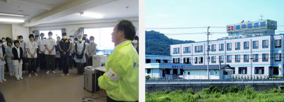 西伊豆病院の様子