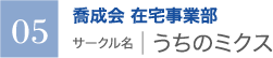 喬成会 在宅事業部　サークル名 ｜ うちのミクス