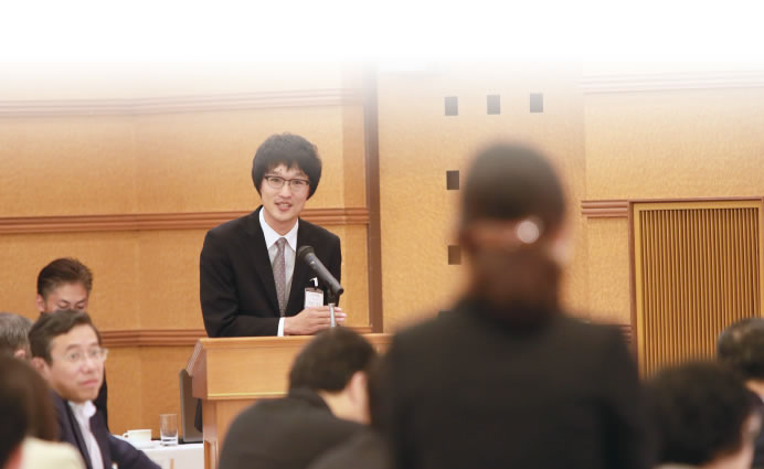 発表の様子