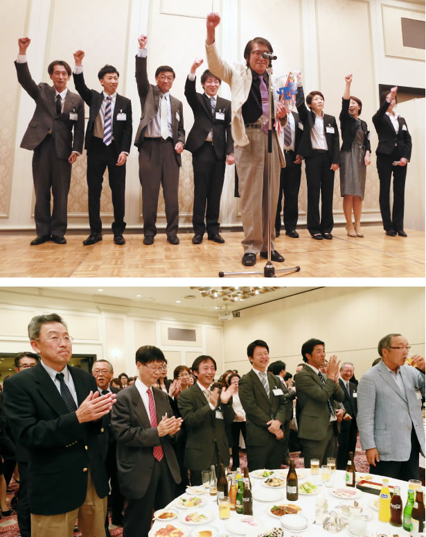 懇親会の様子