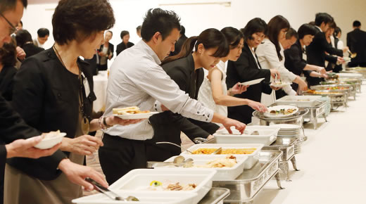 食事の様子