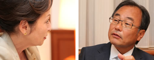 相部博子先生と竹川理事長