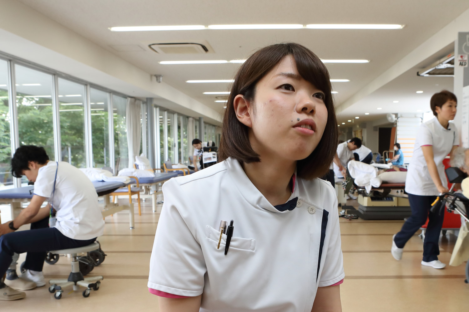 頼りがいある先輩に恵まれてる