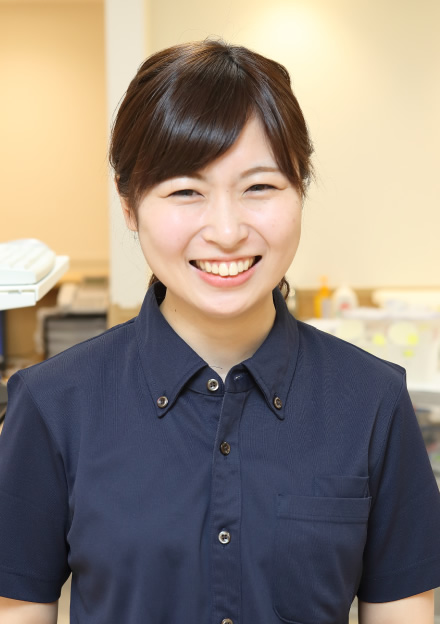 患者さんの回復がやりがいにつながっている。