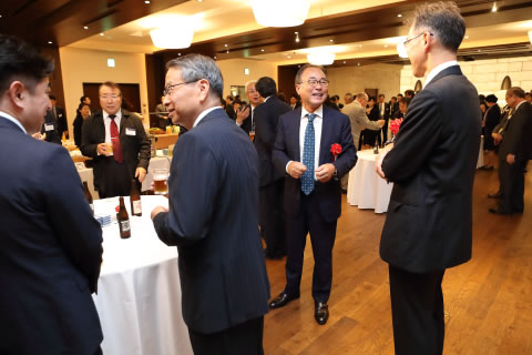西伊豆町長 星野 淨晋 様と、松崎町町長 長嶋 精一 様